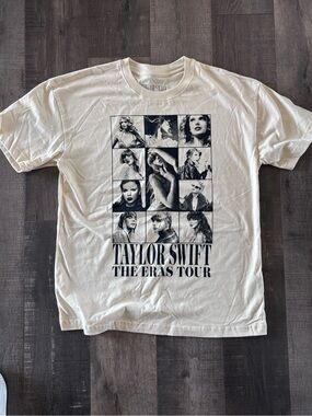 Taylor Swift Black & White Eras Tour Photo Grid Tee